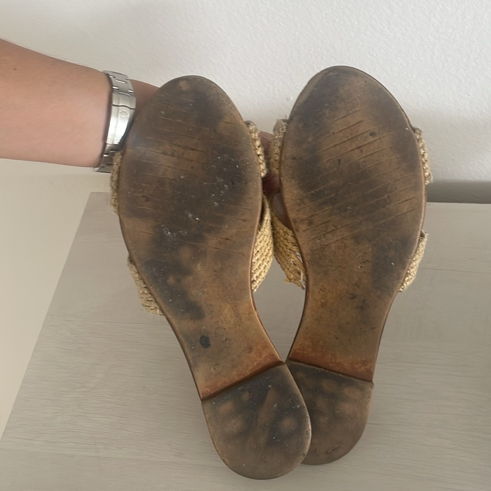 Zara Raffia Sandals - Picture 4 of 5